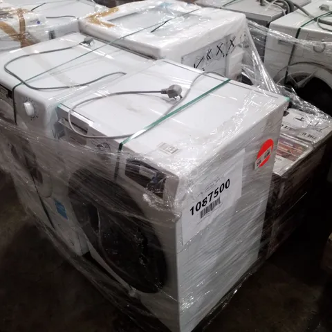 PALLET OF APPROXIMATELY 4 UNPROCESSED RAW RETURN WHITE GOODS TO INCLUDE;