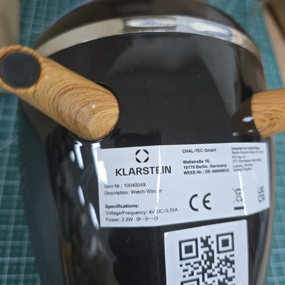 KLARSTEIN WATCH WINDER – ITEM NR. 10040049