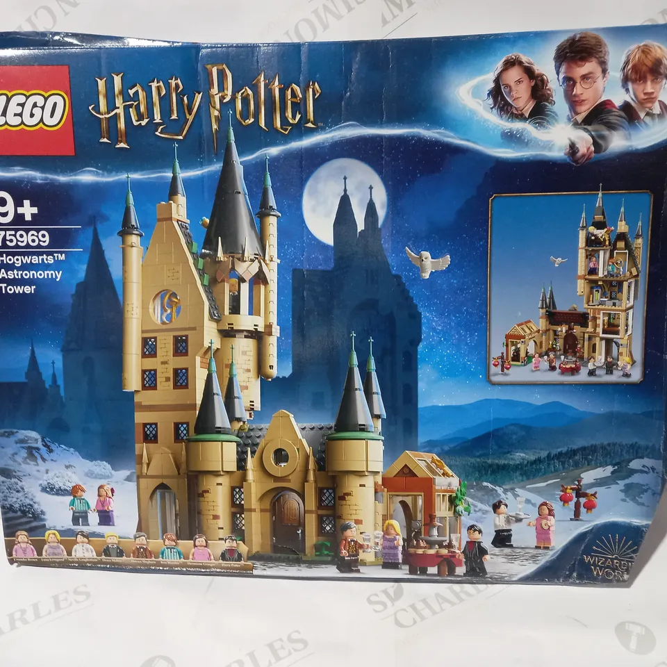 BOXED LEGO HARRRY POTTER HOGWARTS ASTRONOMY TOWER RRP £114.99