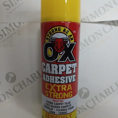 BOX OF 12 OX CARPET ADHESIVE EXTRA STRONG