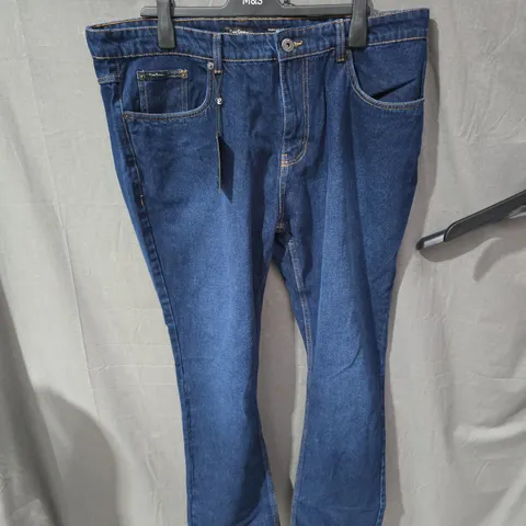 PIERRE CARDIN DENIM JEANS – REGULAR FIT, BLUE, UK 40 (40R)