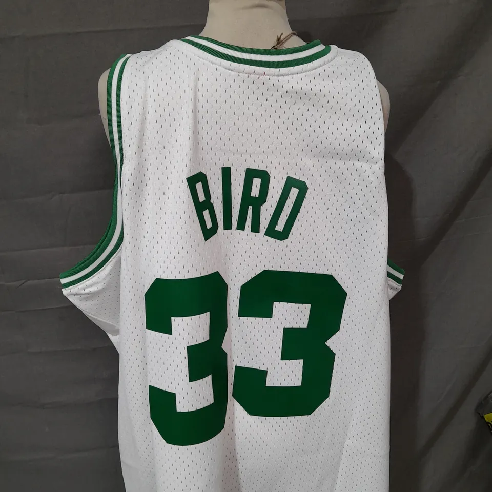 MITCHELL & NESS NBA SWINGMAN HOME JERSEY CELTICS 85 - LARRY BIRD 33 - 2XL