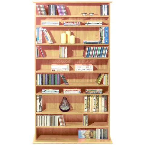 BOXED 160.5CM H MEDIA SHELVES (1 BOX)