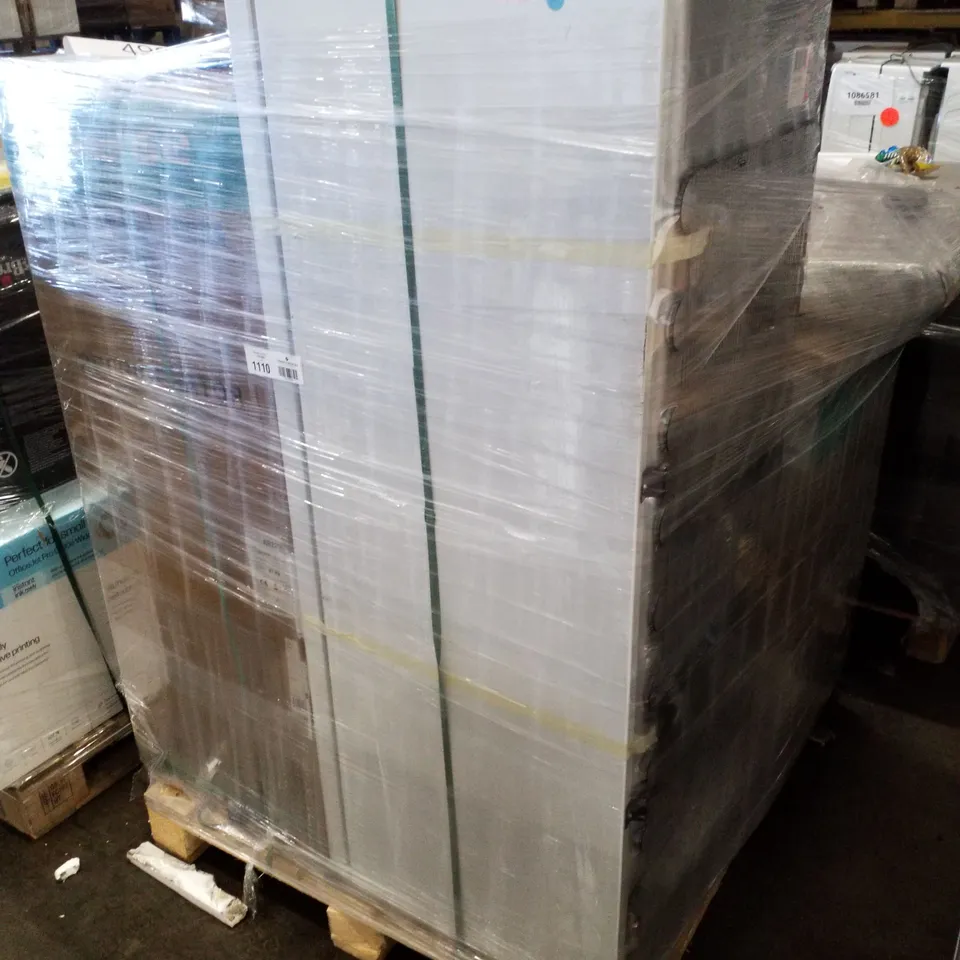 PALLET OF APPROXIMATELY 4 UNPROCESSED RAW RETURN WHITE GOODS TO INCLUDE