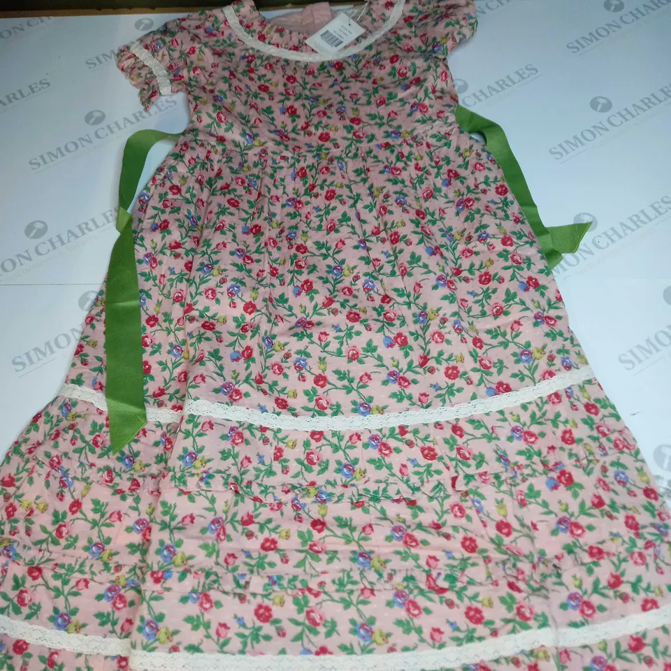 BODEN FLORAL PATTERN DRESS SIZE 7-8 YEARS