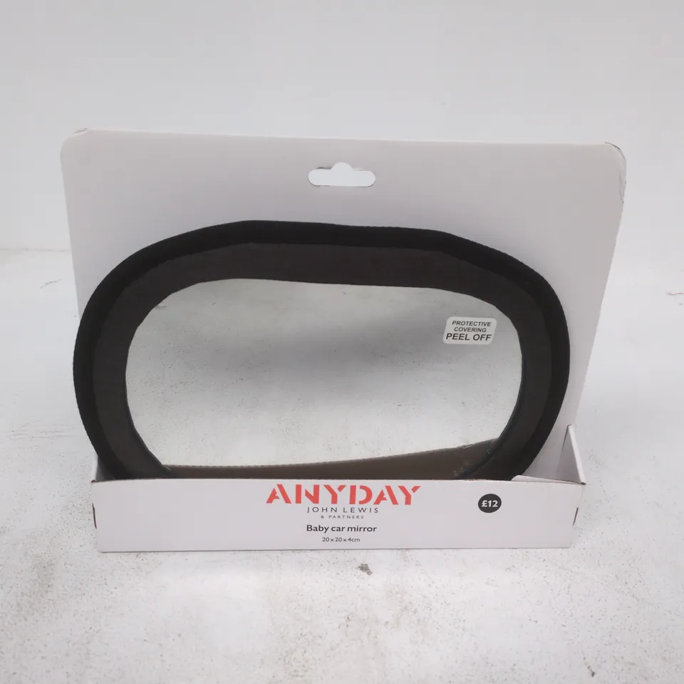 JOHN LEWIS ANYWAY BABY CAR MIRROR