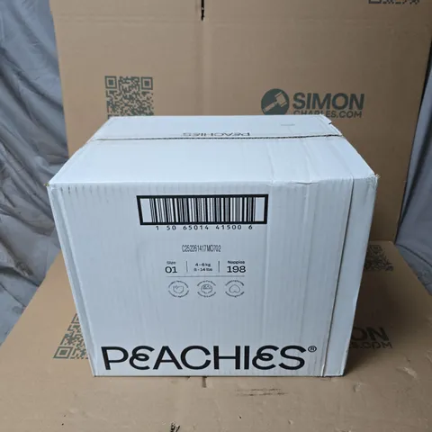 PEACHIES BABY NAPPIES SIZE 01 – 198 NAPPIES