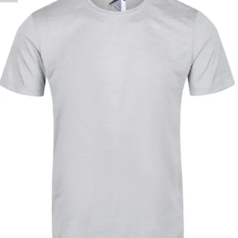REGATTA MEN'S FINGAL EDITION MARL T-SHIRT SILVER GREY SIZE 4XL