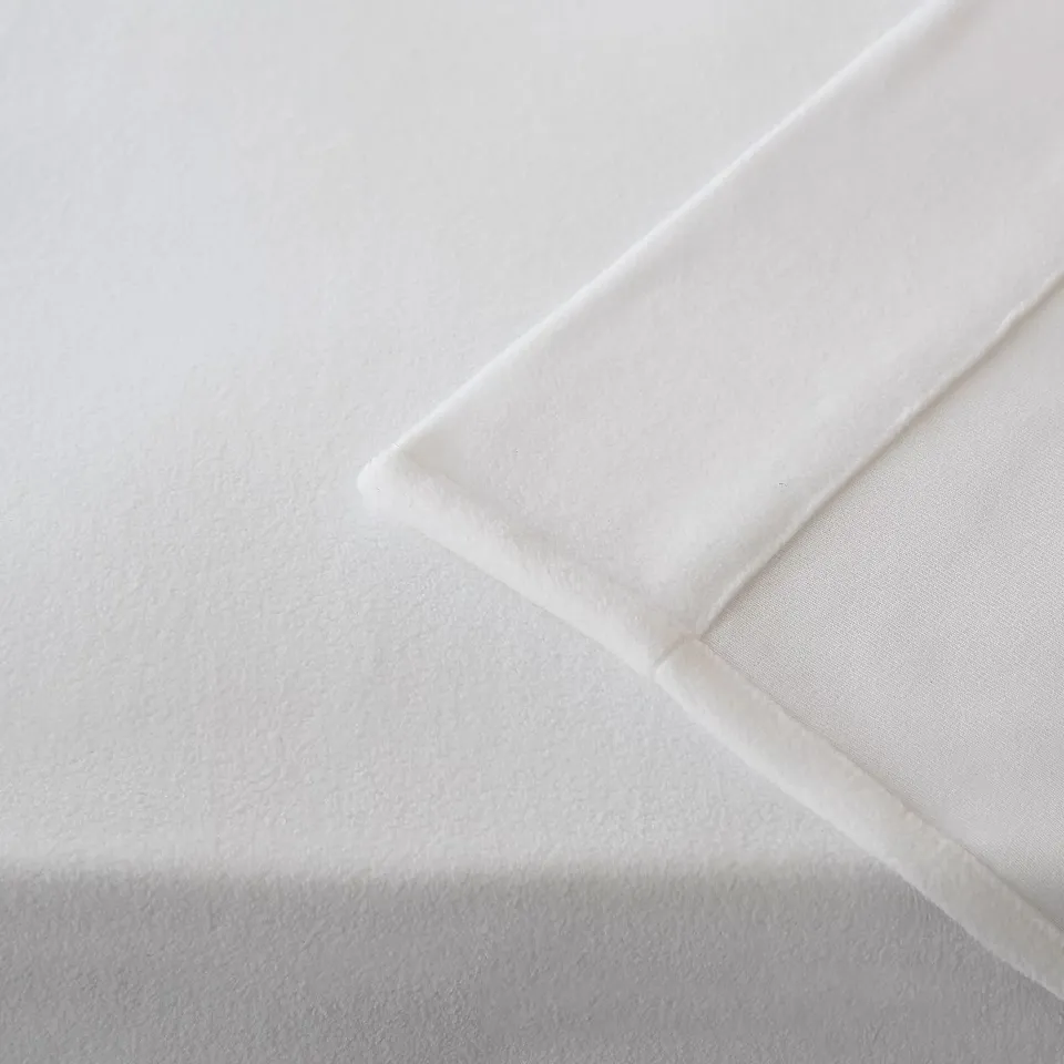 COZEE HOME FLEECE FLAT SHEET UNBOXED