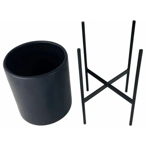 BOXED JETT CERAMIC INDOOR PLANT POT (1 BOX)