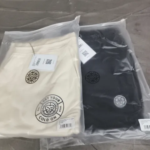 APPROXIMATELY 20 ASSORTED BRASS MONKEY CLOTHING PRODUCTS IN VARIOUS SIZES & COLOURS TO INCLUDE JOGGERS & SHORTS