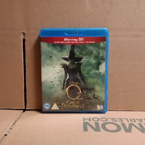 DISNEY OZ THE GREAT AND POWERFUL BLU-RAY 3D DISC