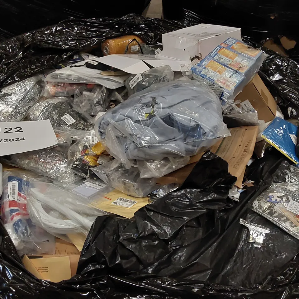 PALLET OF ASSORTED ITEMS INCLUDING; PARTY SUPPLIES, PAPER SHREDDERS, FANCY DRESS PRODUCTS, CARDS, PHONE CASES ECT.