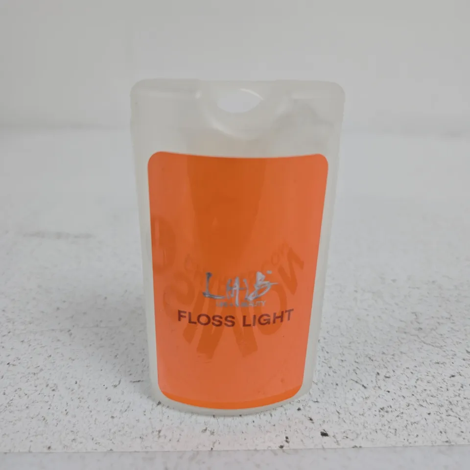 LAB FLOSS LIGHT – WHITE CONTAINER WITH ORANGE LABEL