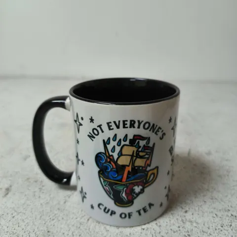 CERAMIC MUG WITH NOT EVERYONE'S CUP OF TEA - BROKEN SOCIETY