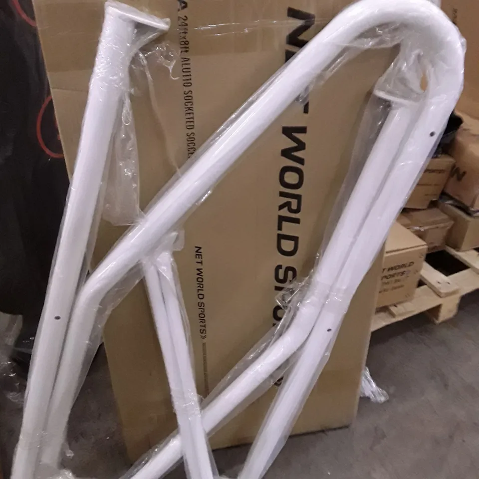 24 X 8 FORZA ALU110 SOCKETED FOOTBALL GOAL PARTS- INCOMPLETE