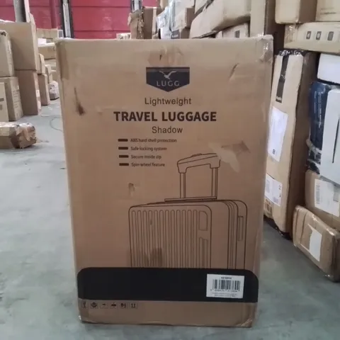 BOXED LUGG LIGHTWEIGHT TRAVEL SUITCASE