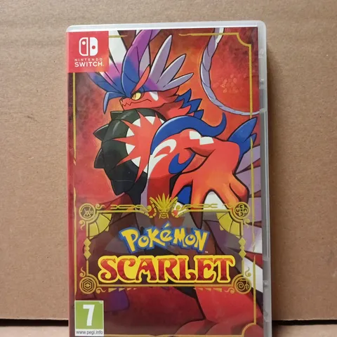 POKÉMON SCARLET – NINTENDO SWITCH 