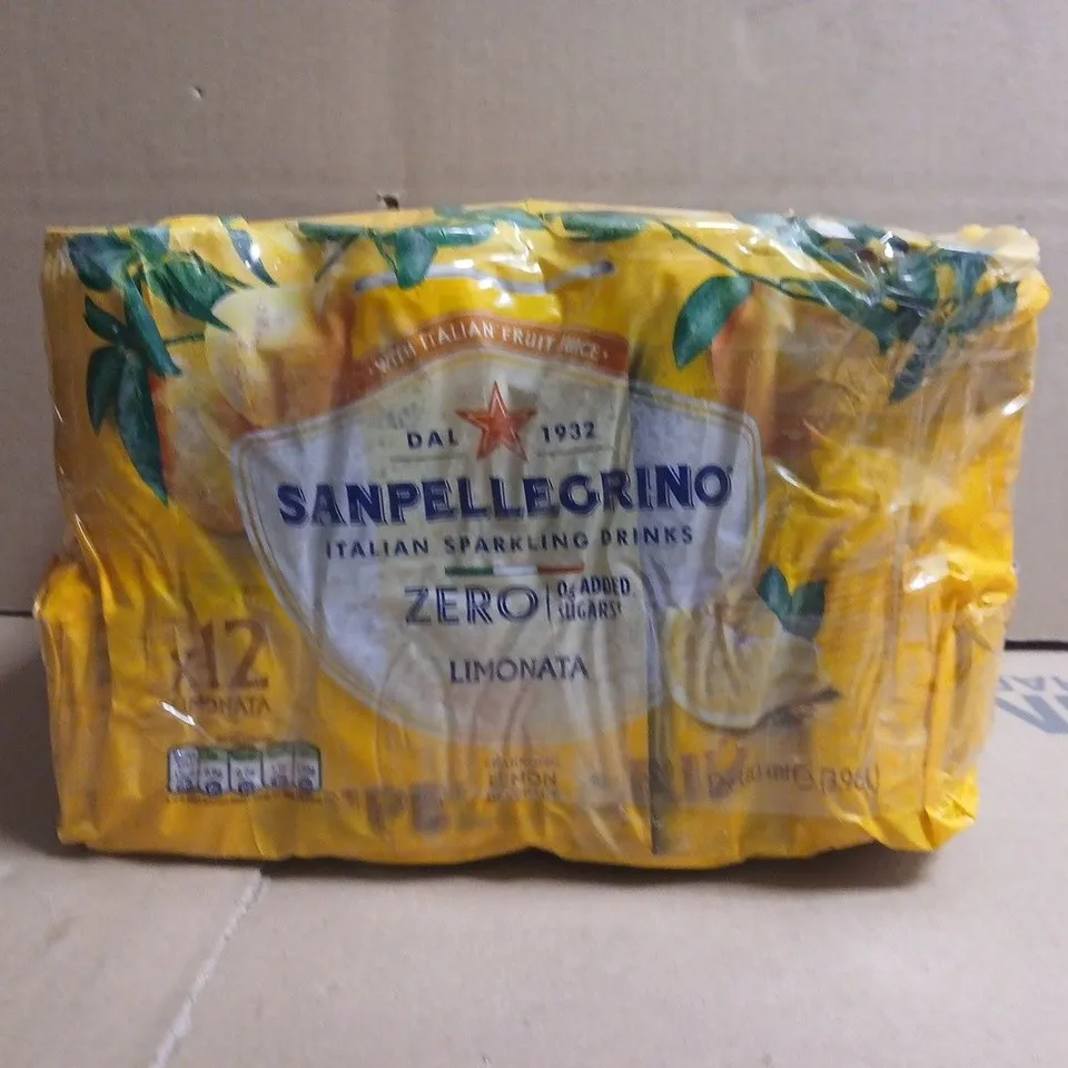 SANPELLEGRINO MULTIPACK (12 X 330ML CANS)