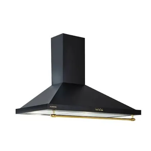 BOXED KLARSTEIN MONTBLANC 90CM 599M³/H RETRO CHIMNEY COOKER HOOD BLACK
