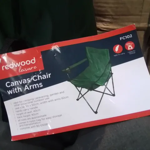 BAGGED CANVAS CAMPING CHAIR
