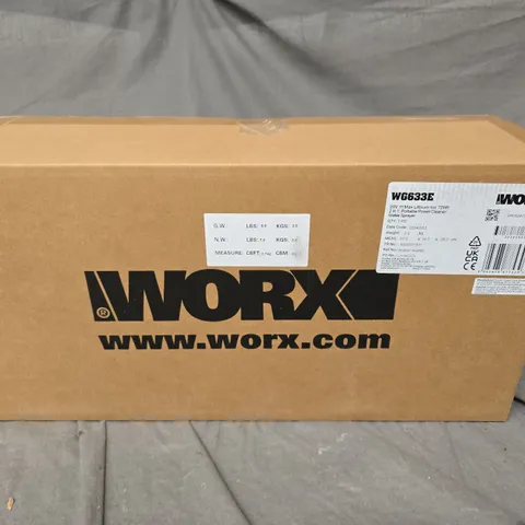 BOXED WORX 2 IN 1 PORTABLE POWER CLEANER 