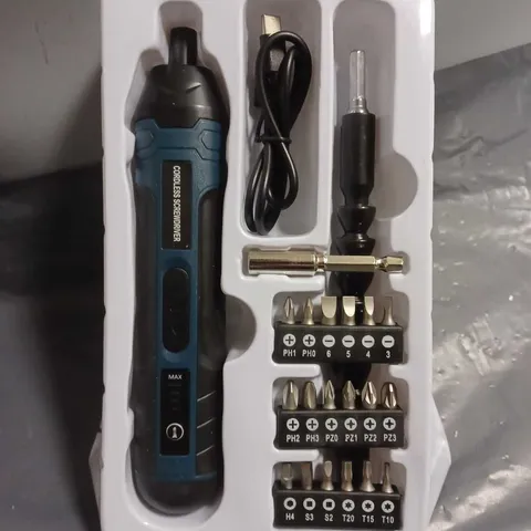 UNBRANDED LI-ION CORDLESS SCREWDRIVER 