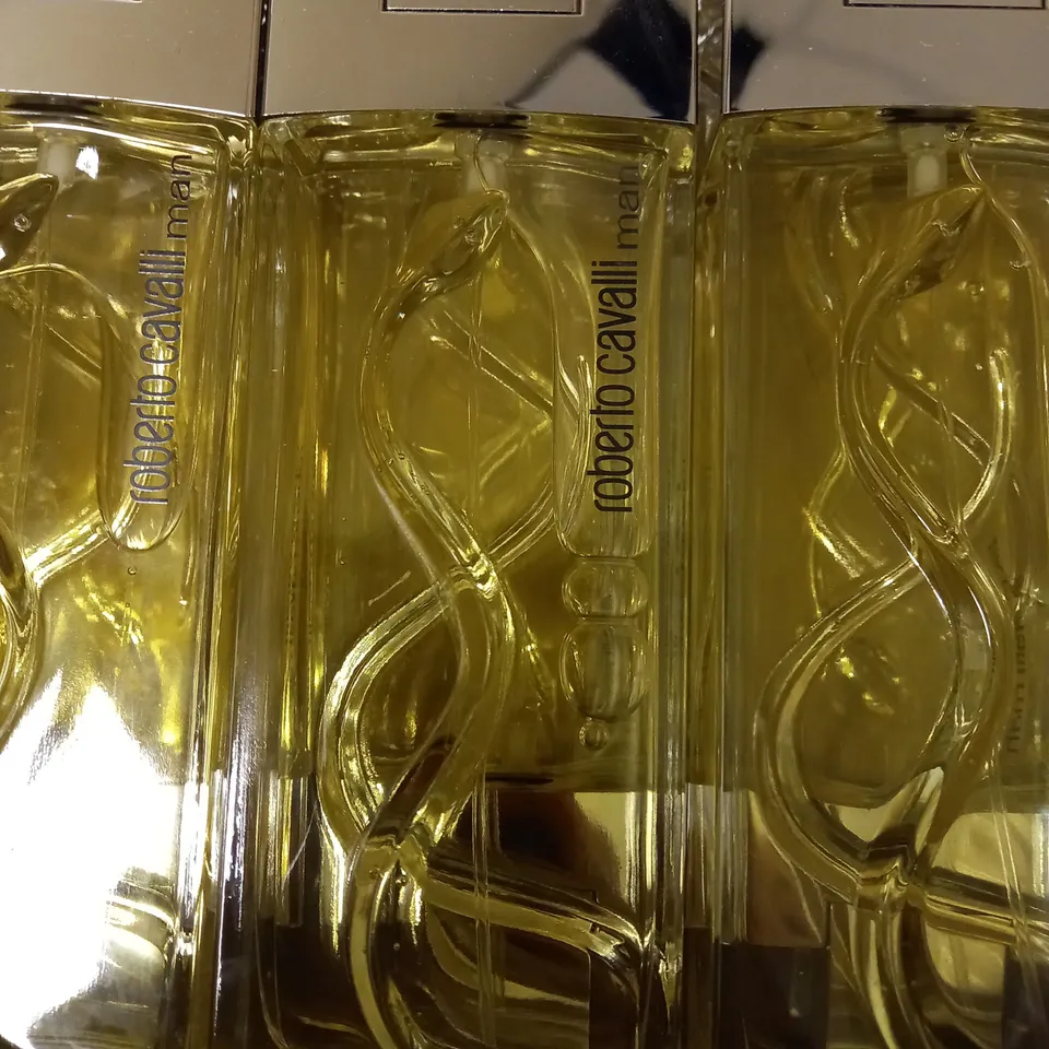 LOT OF APPROX 10 X 100ML ROBERTO CAVALLI MAN EAU DE TOILETTE 