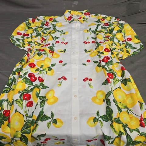 BODEN CLARA COTTON SHIRT DRESS - 12