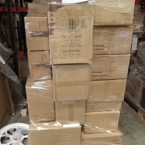 PALLET CONTAINING APPROXIMATELY 39  DESIGNER LIGHTING PRODUCTS