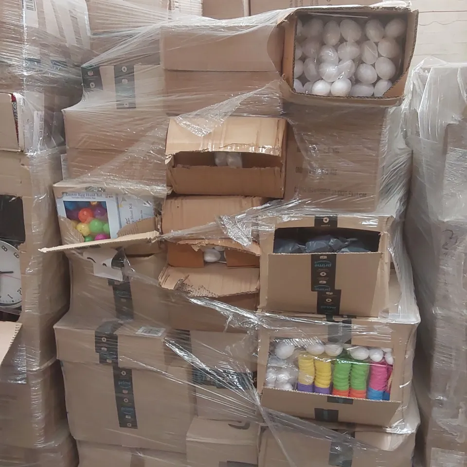 PALLET CONTAINING A VERY LARGE QUANTITY OF ASSORTED EASTER ITEMS ECT