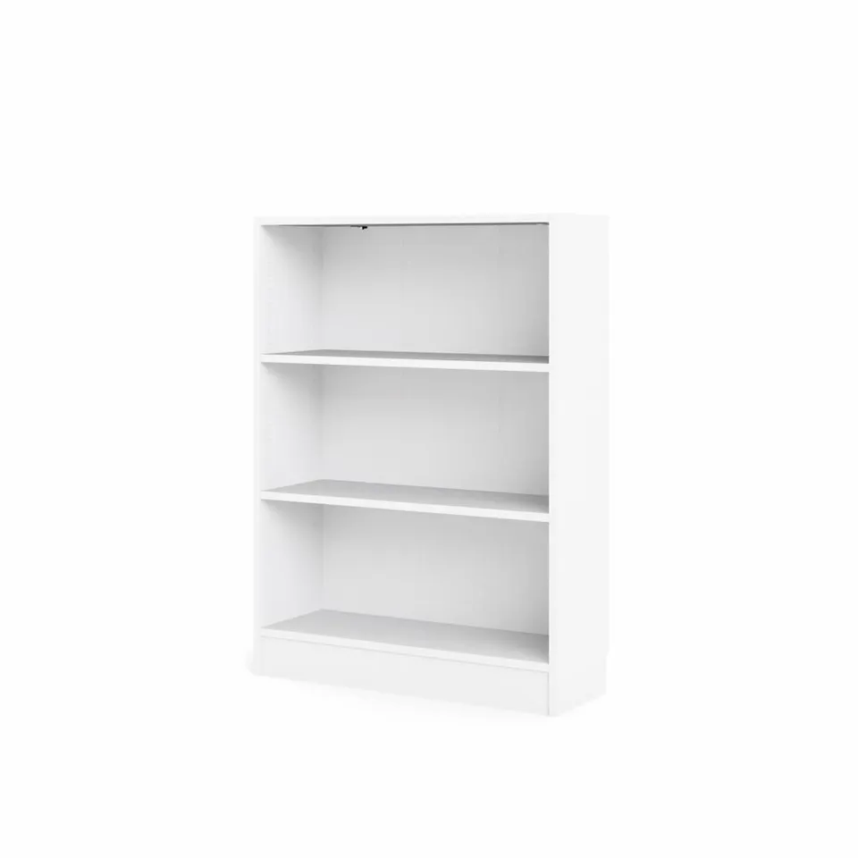 BOXED TVILUM BASIC BOOKCASE - WHITE (1 BOX)