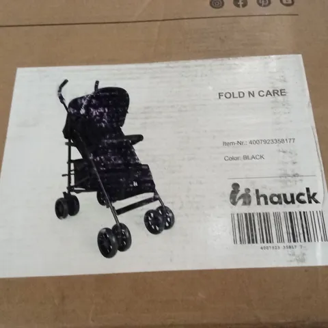 BOXED HAUCK FOLD N CARE PUSHCHAIR