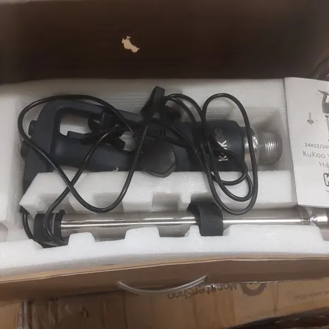 BOXED KUKOO VARIABLE SPEED HAND BLENDER