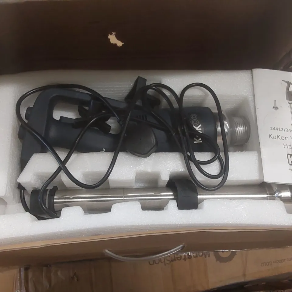 BOXED KUKOO VARIABLE SPEED HAND BLENDER