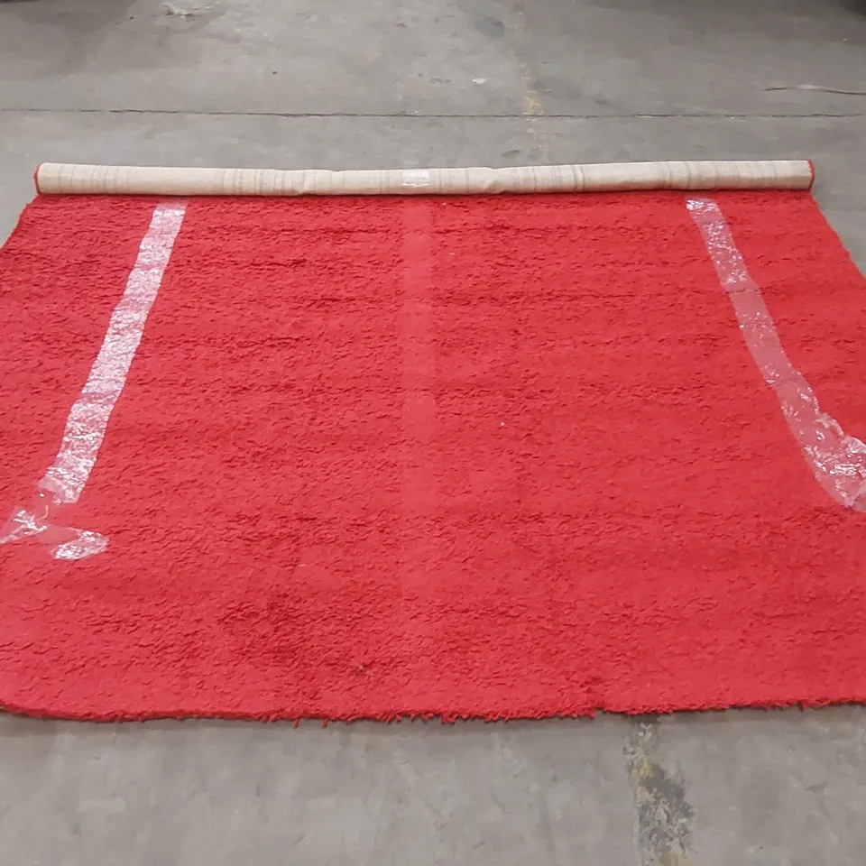 BRAND NEW PACO HOME SKY AREA RUG - RED // SIZE: 300 X 400cm