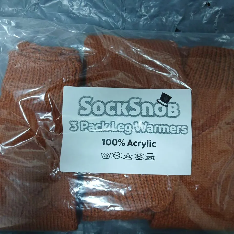 APPROXIMATELY 60 PAIRS OF SOCK SNOB LEG WARMERS IN COPPER