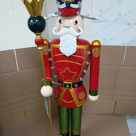 BOXED IN-LIT GIANT NUTCRACKER - COLLECTION ONLY