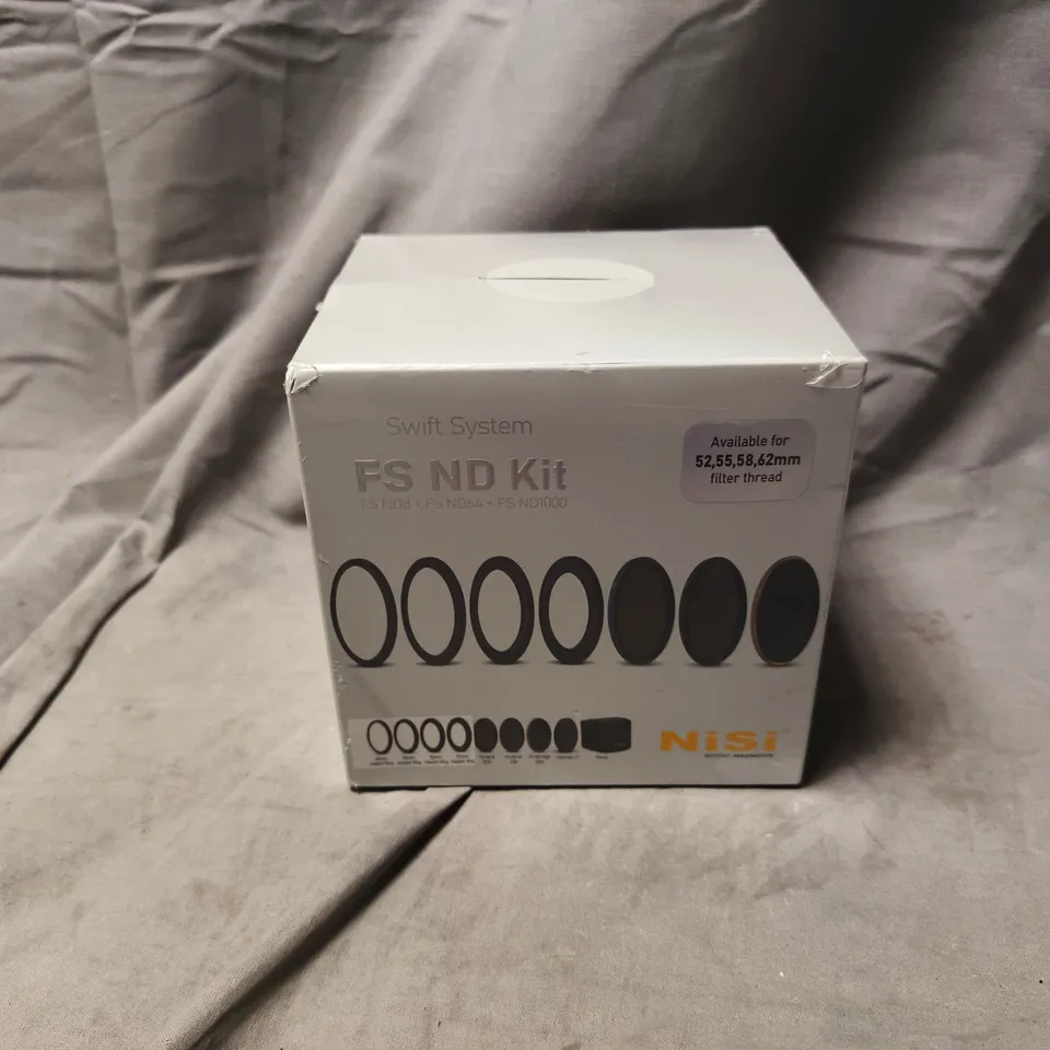 BOXED AND SEALED NISI SWIFT SYSTEM FS ND KIT (FS ND8, FS ND64, FS ND1000)