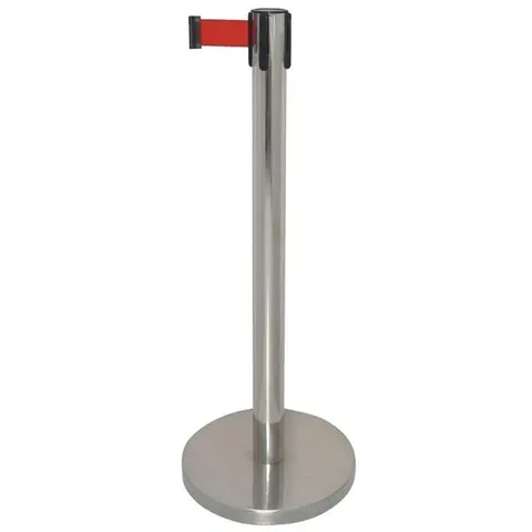 BRAND NEW BOLERO POLISHED BARRIER WITH RED STRAP 3M
