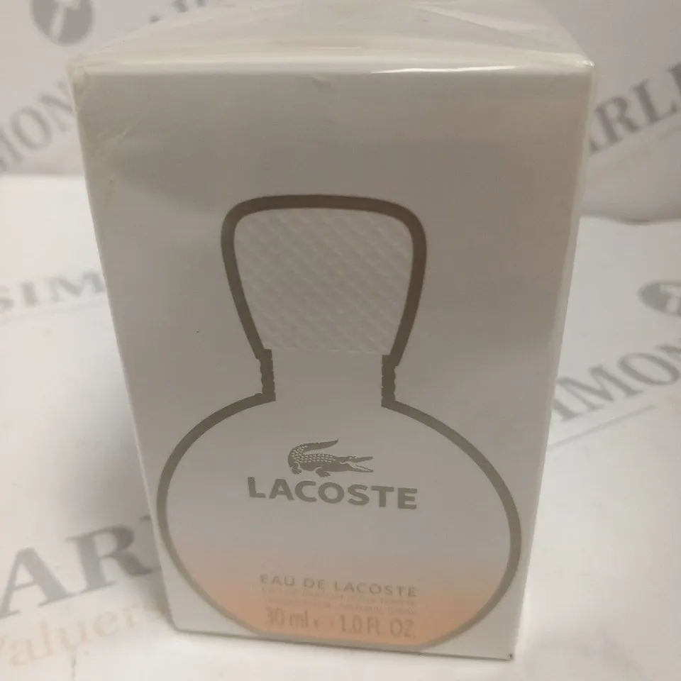 BOXED AND SEALED LACOSTE EAU DE LA COSTE EAU DE PARFUM 30ML