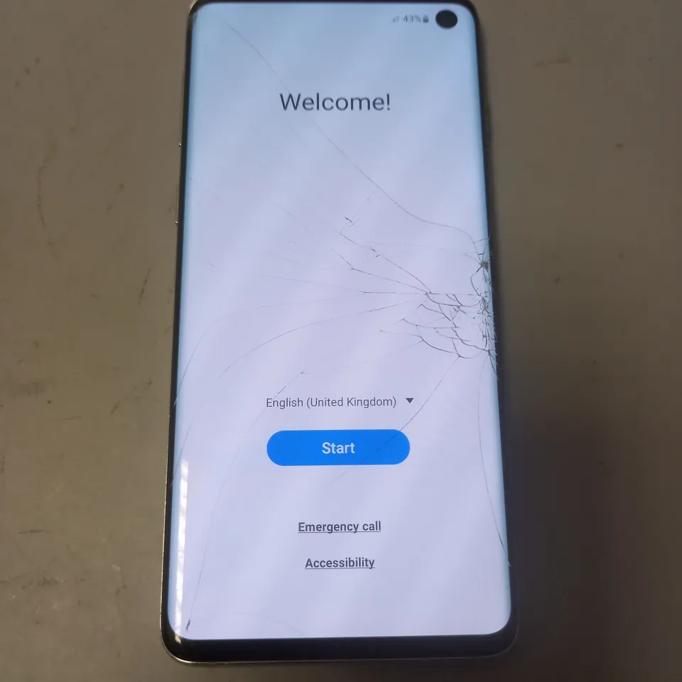 UNBOXED SAMSUNG GALAXY S10 MOBILE PHONE 