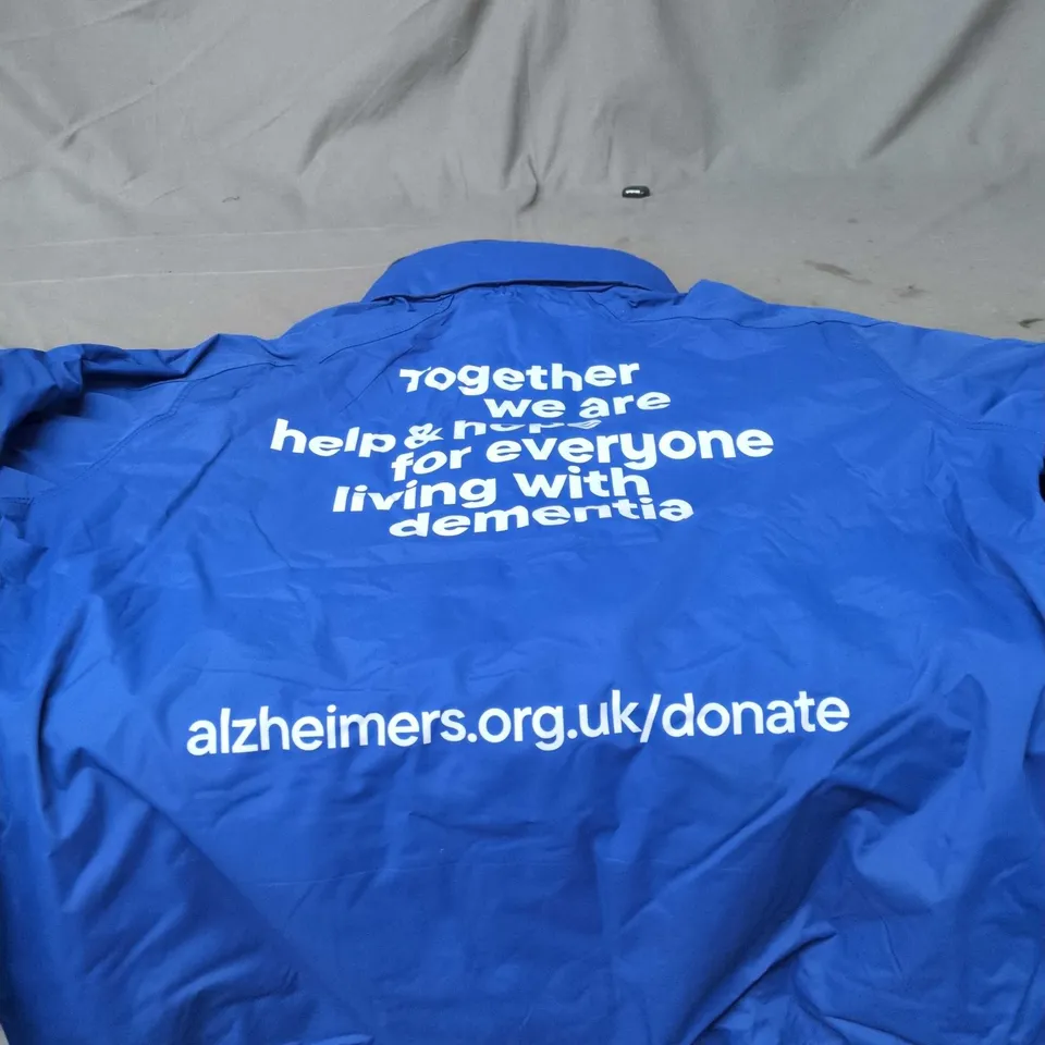 REGATTA PROFESSIONAL WATERPROOF INSULATED JACKET WITH ALZHEIMER'S SOCIETY BRANDING – UK M (EU 50)