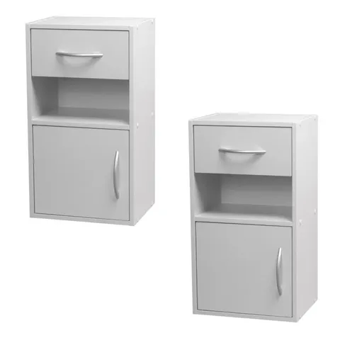 EIDMANTAS MANUFACTURED WOOD BEDSIDE TABLE(1 BOX)