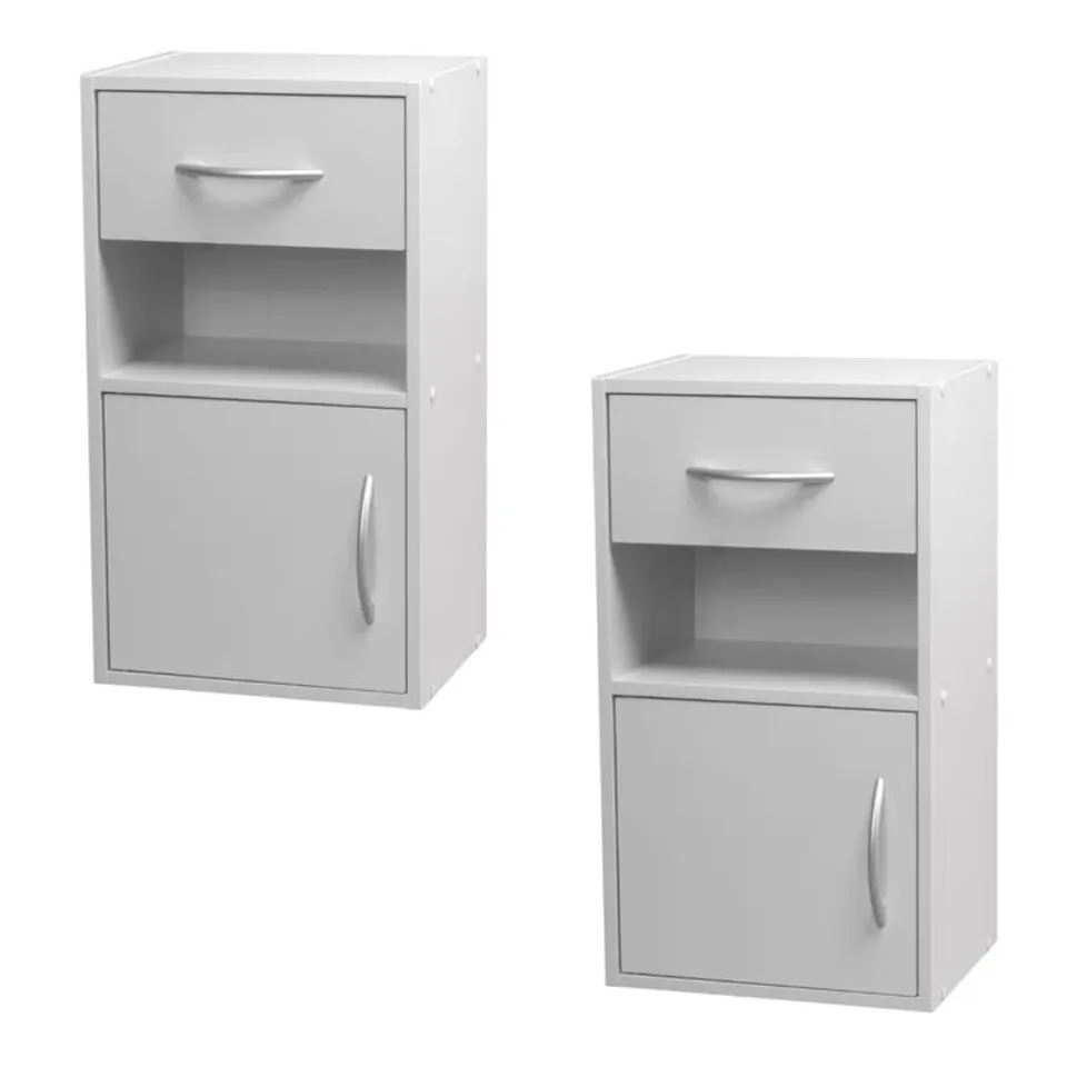 EIDMANTAS MANUFACTURED WOOD BEDSIDE TABLE(1 BOX)