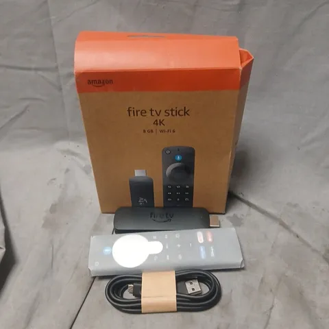 BOXED AMAZON FIRE TV STICK 4K