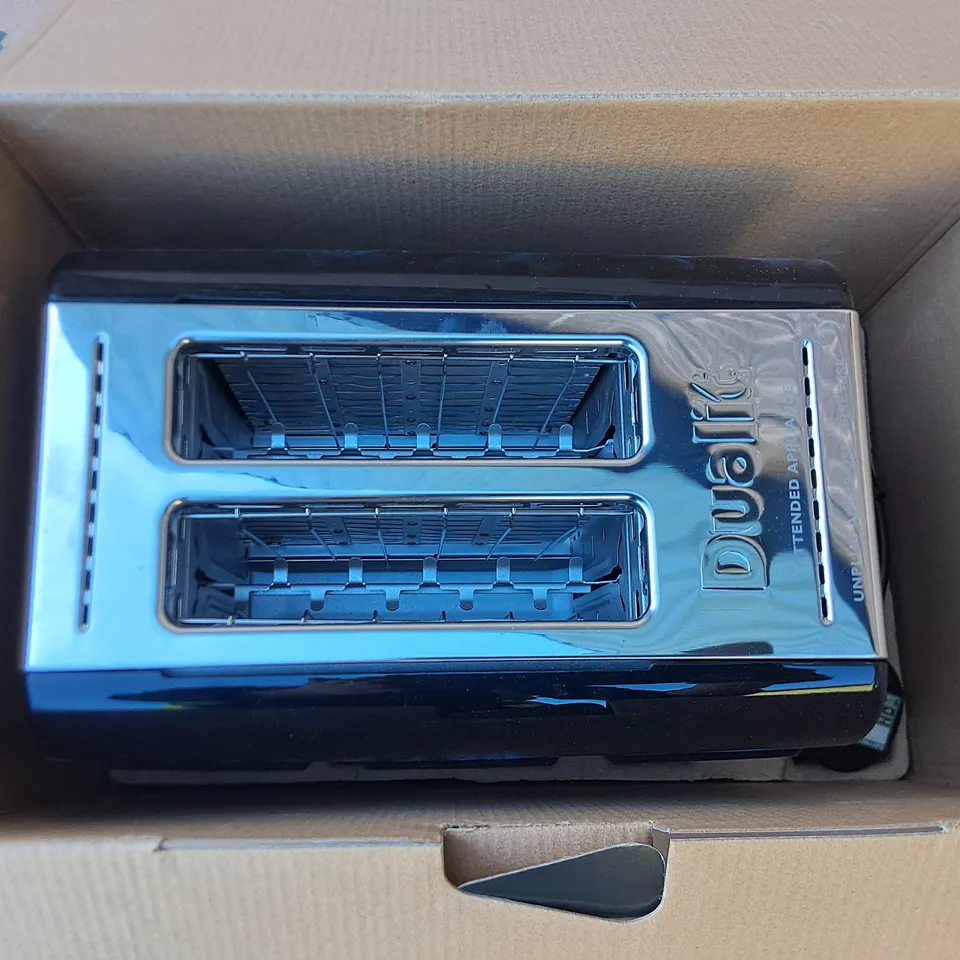 BOXED DUALIT 2-SLOT TOASTER - BLACK