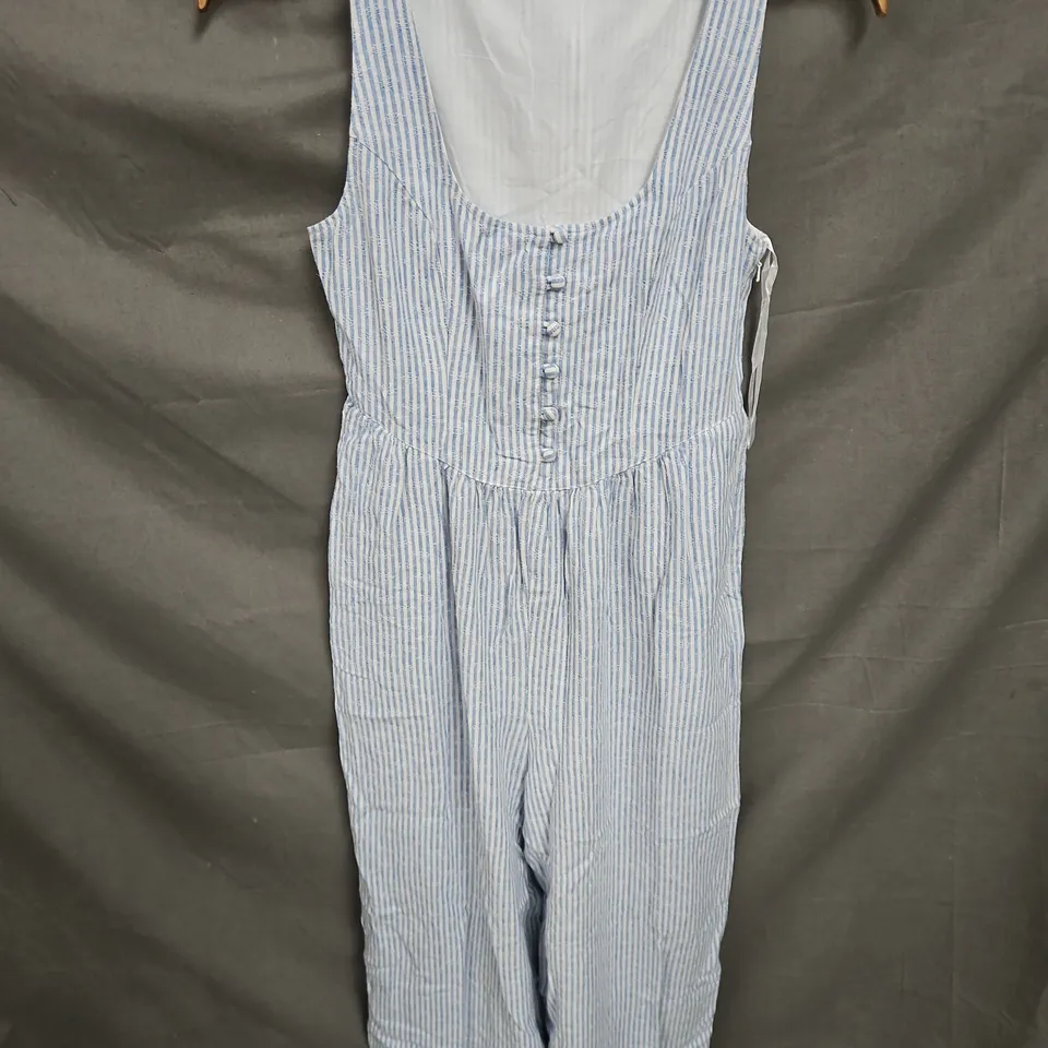NOBODY'S CHILD CORA JUMPSUIT IN BLUE SIZE 8