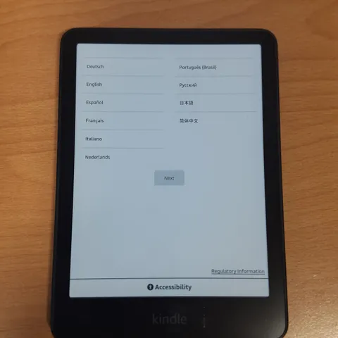 UNBOXED AMAZON KINDLE E-READER - SA568B