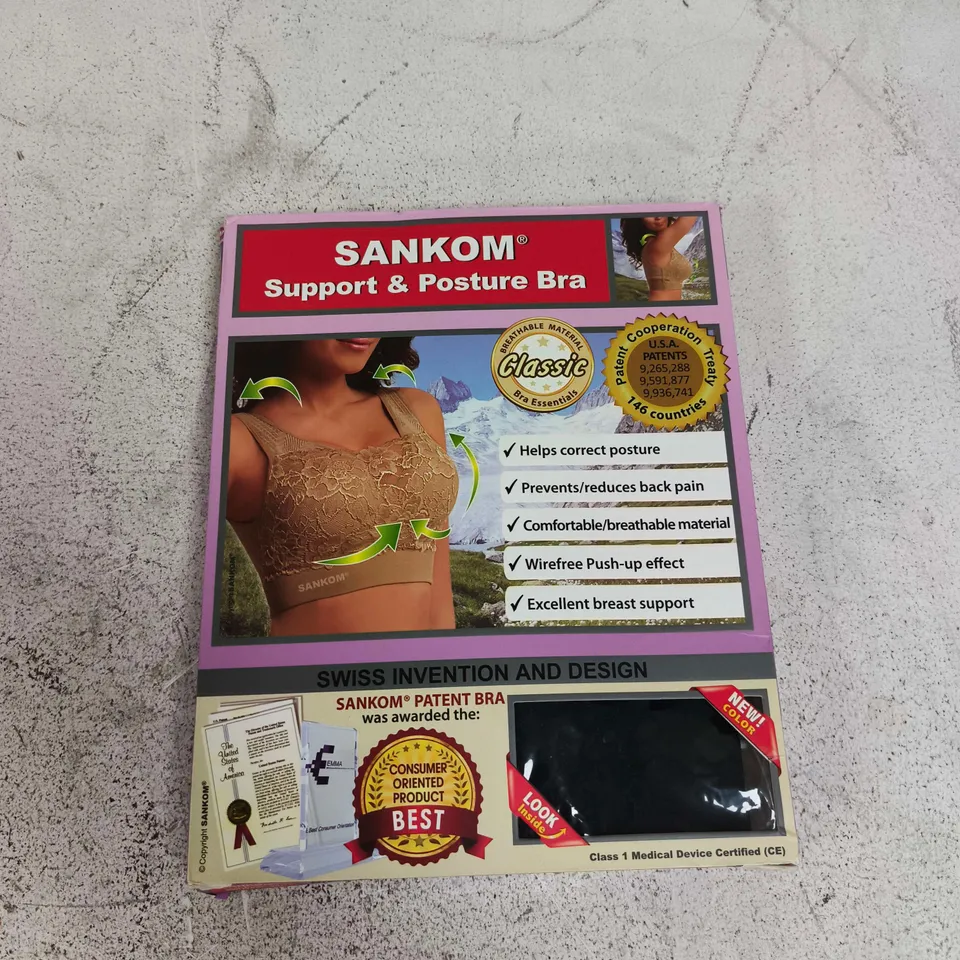 SANKOM SUPPORT & POSTURE BRA – WOMEN'S BRA - SIZE S/M